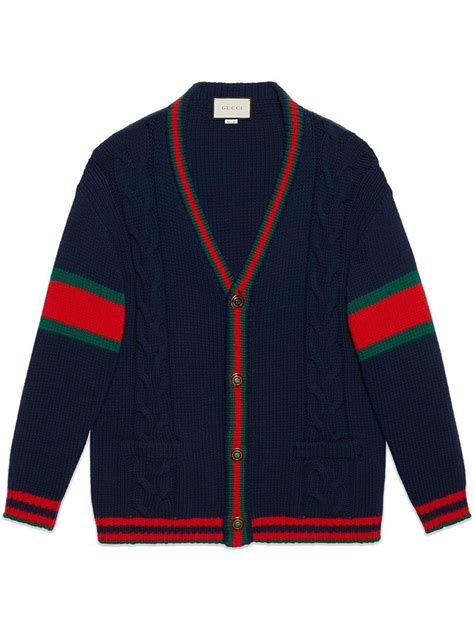 gucci knit cardigans for men